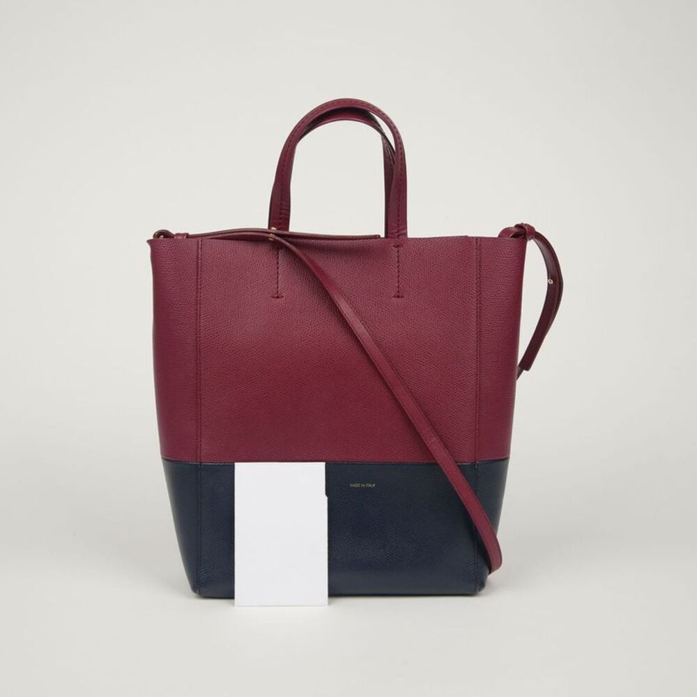 Vertical Cabas Small Tote Shoulder Bag